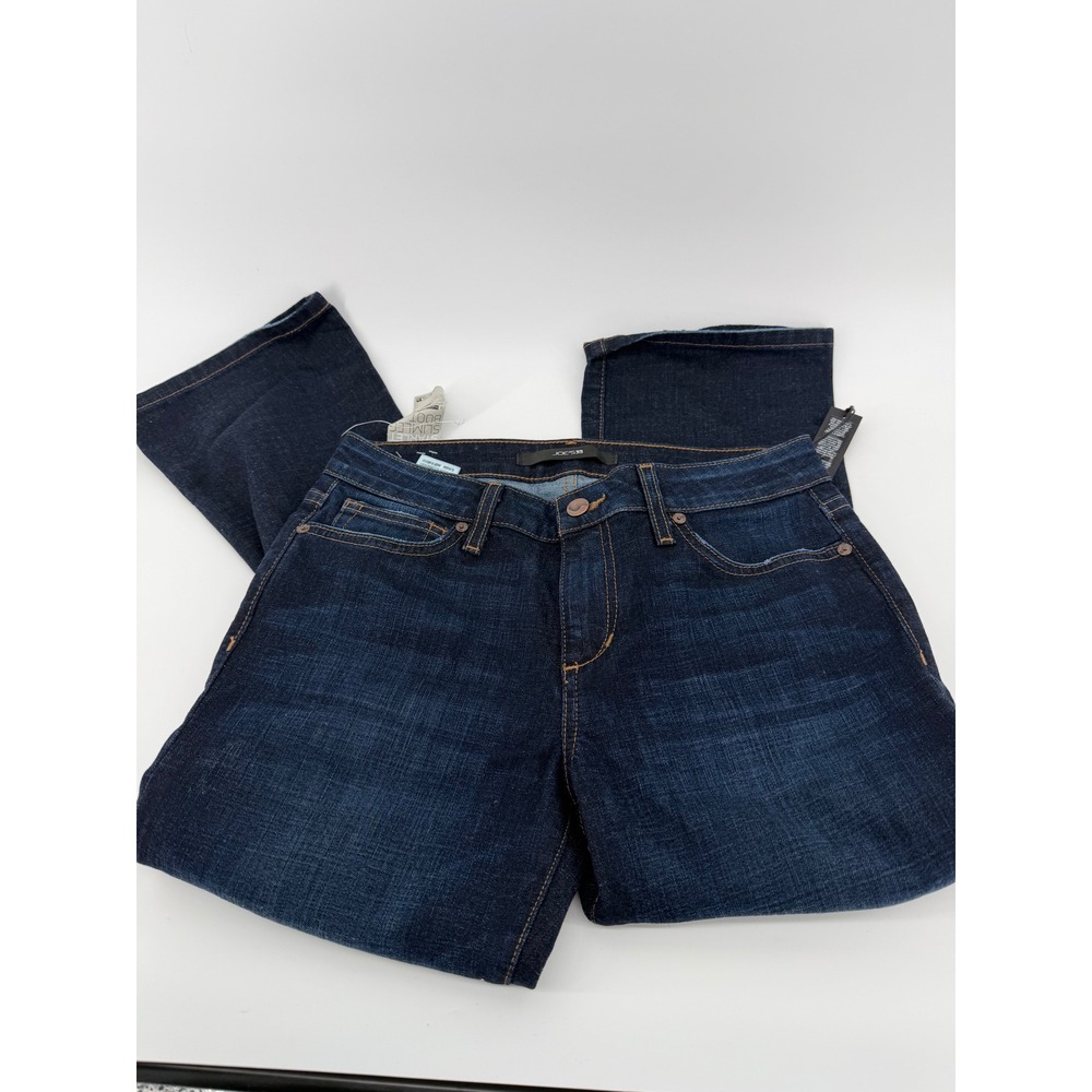 Joe's Jeans The Starlet Slimleg Boot Jeans 27 Dark Blue Chrissy Wash NWT